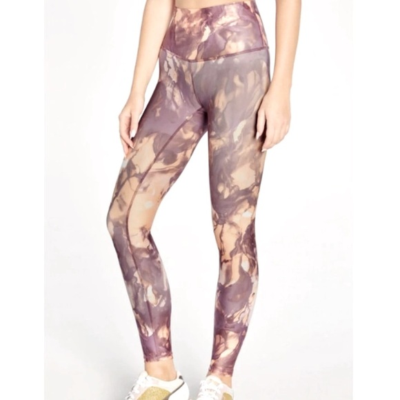 Women's - Wildfox Apricot Ink Wash 7/8 Ultra High Rise Leggings Small NWT - Picture 1 of 6
